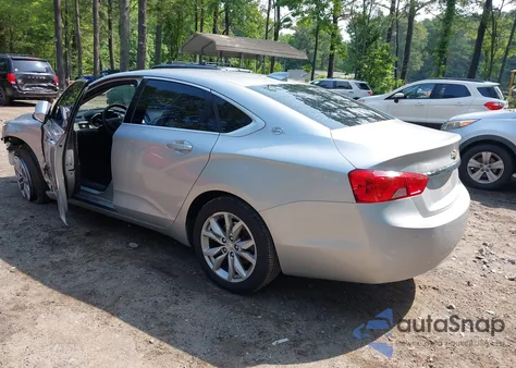 2016 Chevrolet Impala 1Lt from USA, damaged, VIN 2G1105SA0G9161237